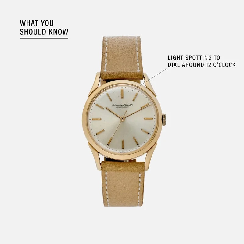 1960s IWC Dress in Rose Gold 4