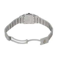 Cartier Santos W20012C4 ( 1567) 24mm Stainless Steel Ivory #WW11056 4