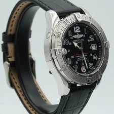Breitling Superocean Automatic A17360 Stainless Steel 40mm Black 3