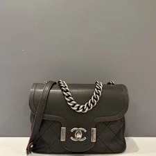 Chanel Quilted Small Archi Chic Flap Grained (hs032826e6) 2
