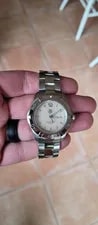 TAG Heuer WAF1115.BA0810 Aquaracer Series Quartz Diamonds White Steel 4