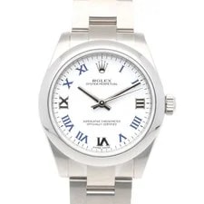 Rolex — Rolex Oyster Perpetual Watches 177200 Stainless Steel Roman Numerals — Watch — resale