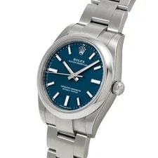 Rolex Oyster Perpetual 34 124200 34mm Stainless Steel Blue #WW1310 2