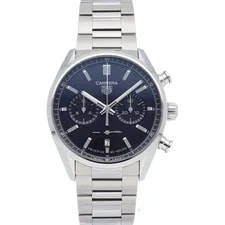 TAG Heuer Carrera Calibre Heuer 02 Chronograph Blue CBN2011.BA0642 Stainless... 2