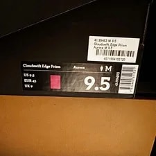 On 9.5US Vhtf Cloudswift Edge Prism Aurora Running Shoes Model Limited 4