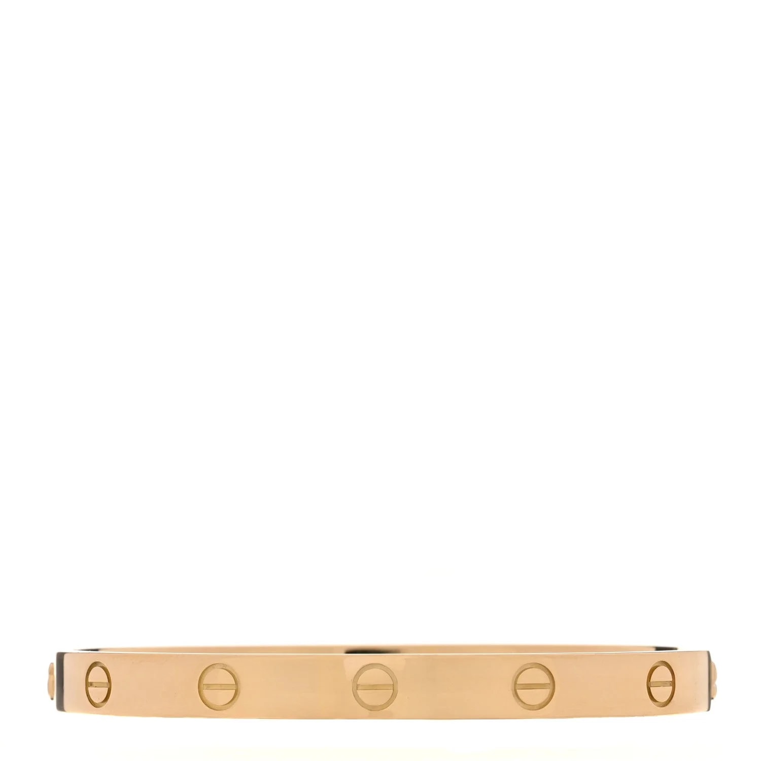 Cartier — 18k Yellow Gold Love Bracelet 18 — Jewelry — resale