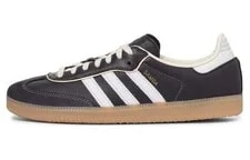 [IF0641] -- Adidas Originals Samba 皮革 潮流舒适 低帮 板鞋 男女同款 黑白 3