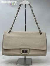 Chanel — Chanel 2.55 Large Embossed Airport Flap Crossbody — Handbag — resale