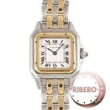 Cartier — Cartier Watches Pantheresm 2 Row W25029B6 Stainless Steel/YG — Watch — resale