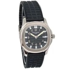 Patek Philippe — Patek Philippe Aquanaut Mini 30mm Ref.4960A-010 Quartz Rubber SS 166965 — Watch — resale