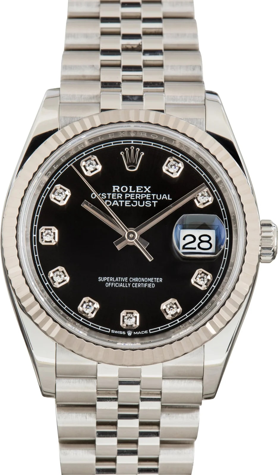Rolex Datejust 36 Ref 126234 Black Diamond Dial 2