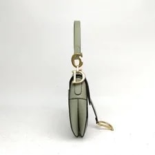 Dior Saddle Metal D Logo - Very Good #D2B9Q9 2