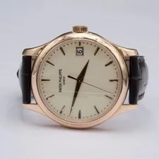 Patek Philippe Calatrava 5227R Ivory Dial 18K Rose Gold Box Papers 4