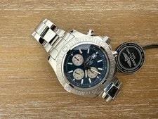 Breitling Super Avenger II Blue Dial Stainless Steel A1337111/C871 2