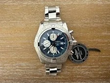 Breitling Super Avenger II Blue Dial Stainless Steel A1337111/C871 3