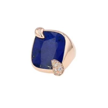 Pomlat — Pomellato Ritratto Medium Model in , -lazuli and Diamonds — Jewelry — resale