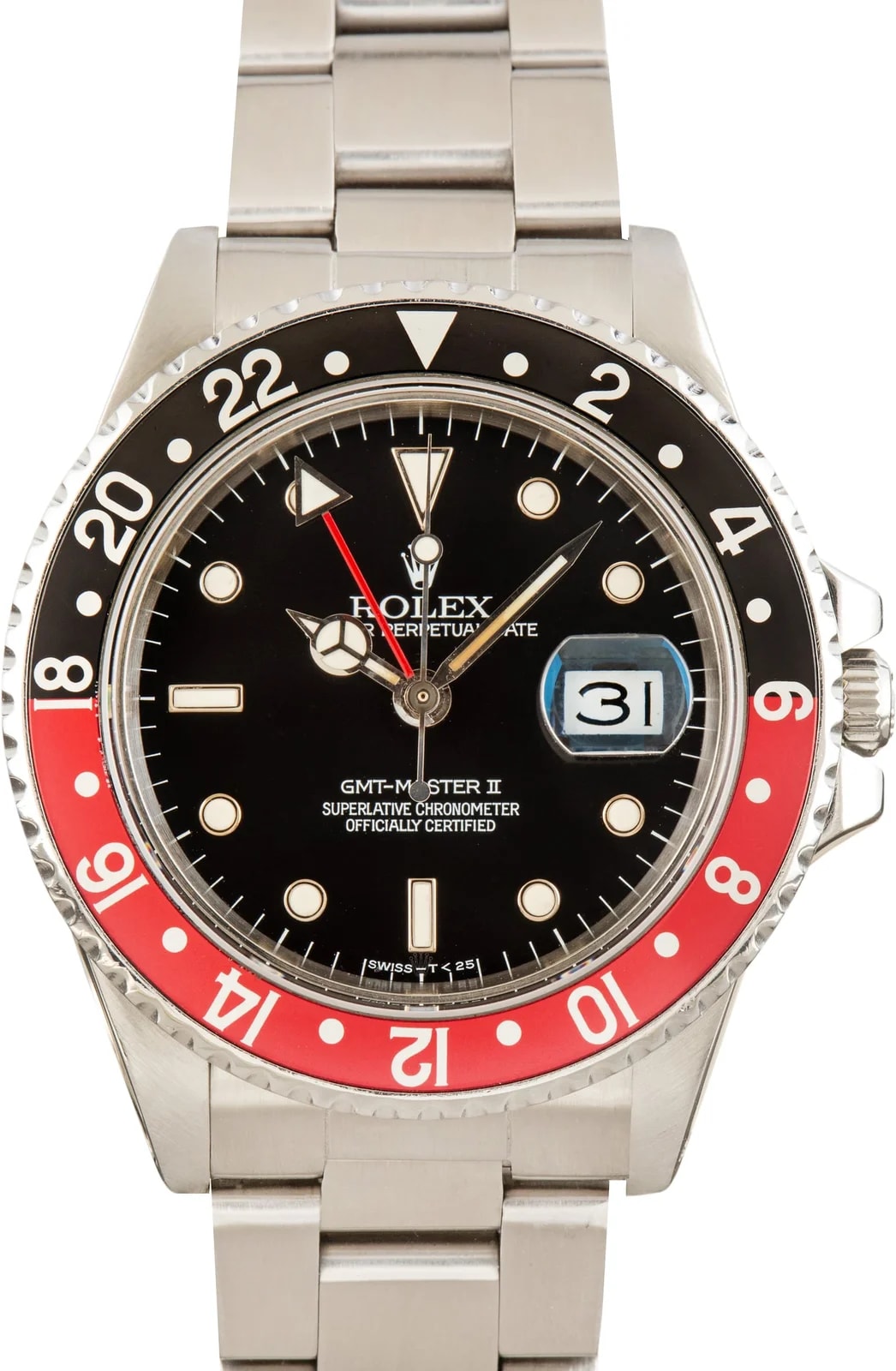 Rolex — Rolex GMT-Master II Aluminum Bezel Ref 16710 Coke — Watch — resale