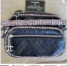 Chanel Quilted Classic Flap Camera Crossbody Trimmed 2