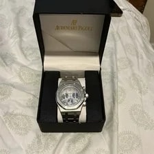 Audemars Piguet Royal Oak Automatic Chronograph Date Gray Dial Silver Bracelet 2