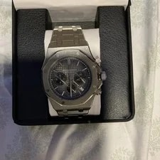 Audemars Piguet Royal Oak Automatic Chronograph Date Gray Dial Silver Bracelet 3