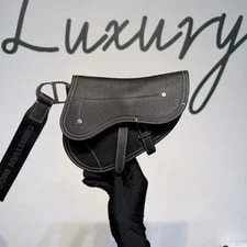 Dior — Dior Saddle Waist/ Auth Hardware — Handbag — resale