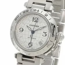 Cartier W31078M7 Pasha C Meridien Stainless Steel SS Fro 3