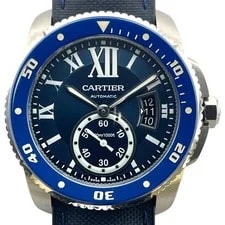 Cartier — Cartier WSCA0010 48mm Stainless Steel Blue OKW1195 — Watch — resale