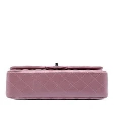Chanel Medium Metallic Classic Double Flap Rose Gold 3
