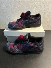 Nike SB Dunk Low Nardwuar Tam O' Shanter Hat Plaid Shoes II1493-600 M6.5 W8 3