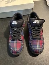Nike SB Dunk Low Nardwuar Tam O' Shanter Hat Plaid Shoes II1493-600 M6.5 W8 4