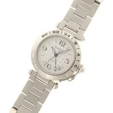 Cartier Pasha C Meridian W31078M7 Automatic Silver 2