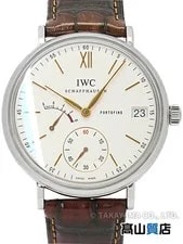 IWC — IWC Portofino IW510103 Stainless Steel Leather 44mm Mechanical (Manual) #TW2988 — Watch — resale