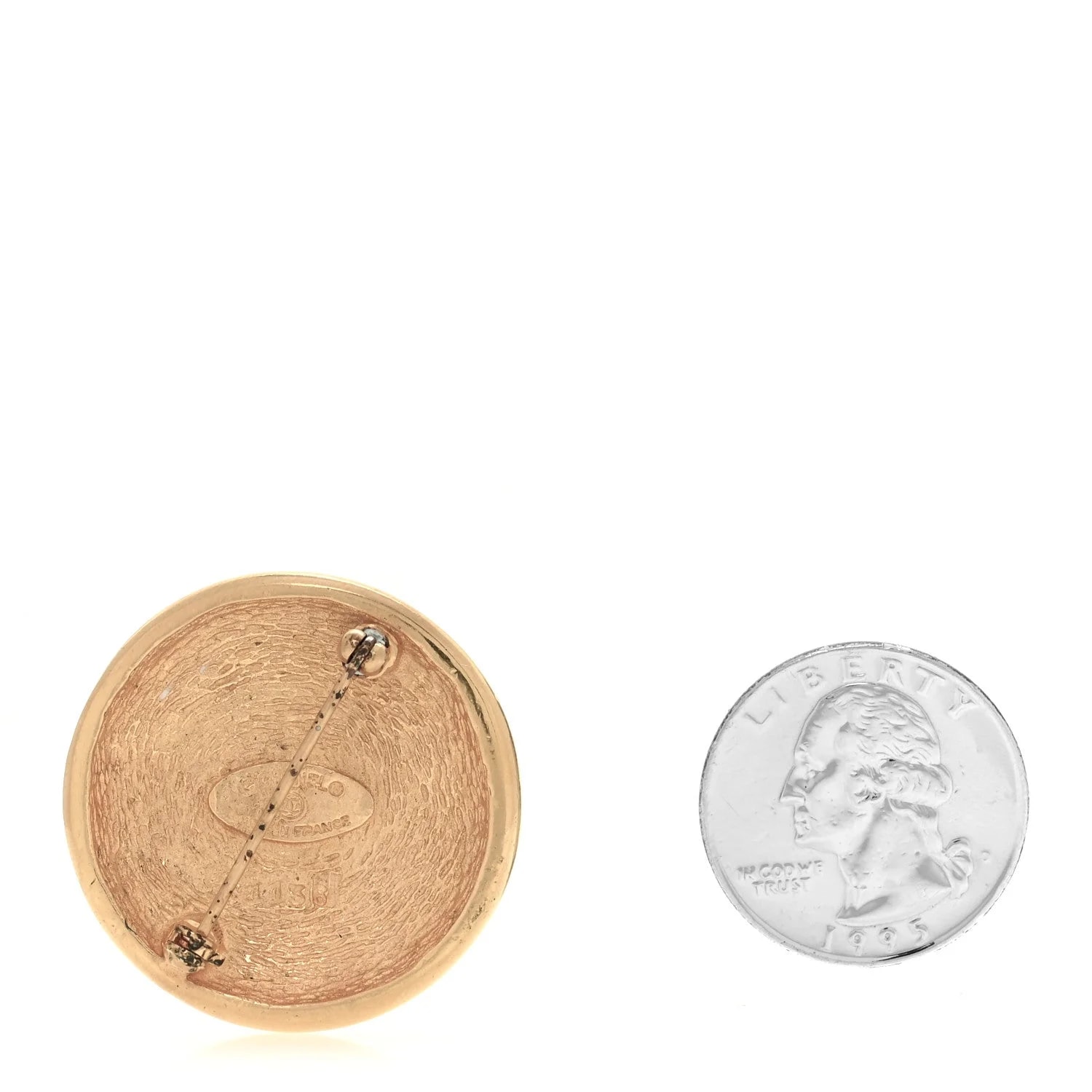 CC Round Brooch 2