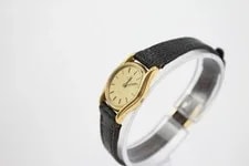 Omega de Ville ’S Gold Tone Quartz – for Parts/Repairs – Pre‑Owned 4