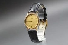 Omega de Ville Cal.1365 Gold Dial Quartz From Japan 3
