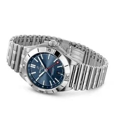 Breitling Chronomat Automatic GMT 40 Blue Dial Stainless Steel A32398101C1A1 3