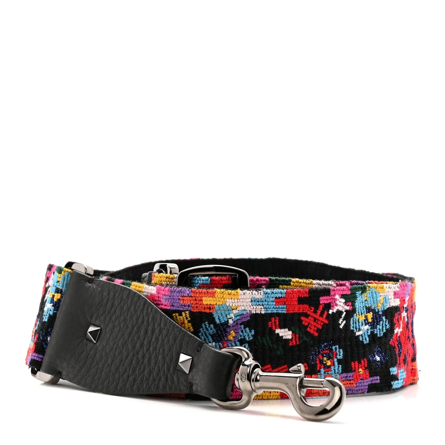 Valentino Garavani — Native Couture 1975 Embroidered Rockstud Guitar Strap — Accessory — resale