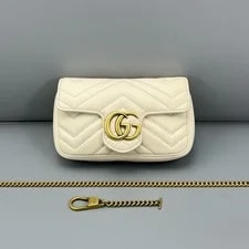 Gucci — Gucci Marmont Ultra Mini Quilted Crossbody Duty Paid — Handbag — resale