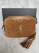 Saint Laurent LOU Camera IN Quilted AND - Cinnamon 2