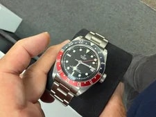 Tudor — Tudor Black Bay Date GMT Pepsi 79830RB , W/ Boxes, Booklets, + Cards — Watch — resale