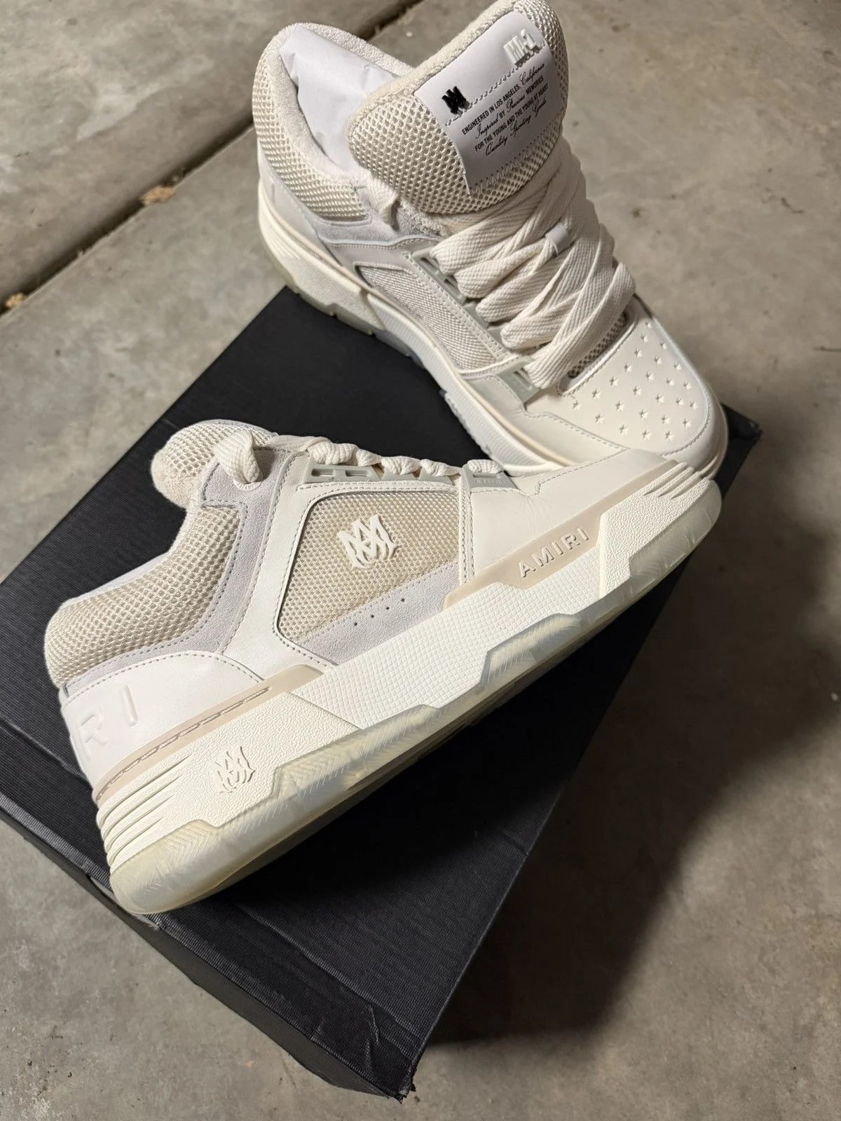 Amiri — Amiri MA1-1 (Alabaster) — Sneaker — resale