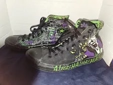 Converse All Stars DC Comics Joker Chuck Taylor Shoes 4