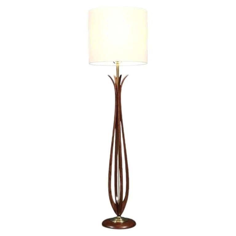 Expertly Restored - Mid-Century Sculpted Floor By Roller Co. — lighting — resale