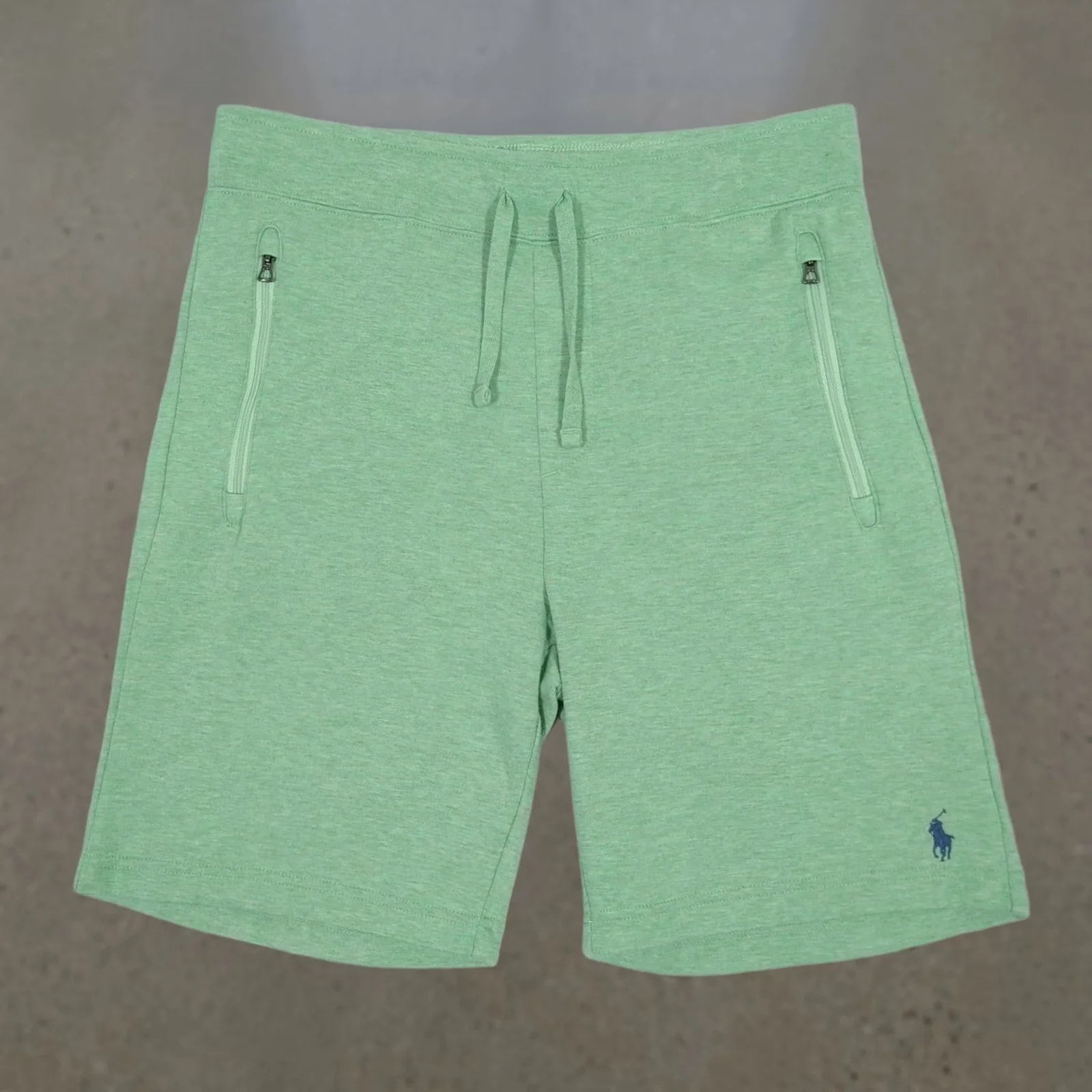 Polo Ralph Lauren — Polo Ralph Lauren Sweat Shorts M Light Athletic Zip Pockets Stretch — streetwear — resale
