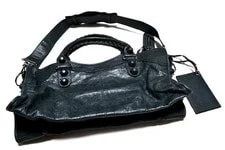 Balenciaga the City Motorcycle 115748 Near Auth 2