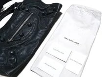 Balenciaga the City Motorcycle 115748 Near Auth 4