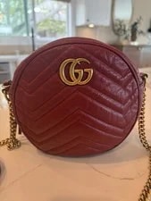Gucci — Authentic Gucci GG Marmont Round — Handbag — resale