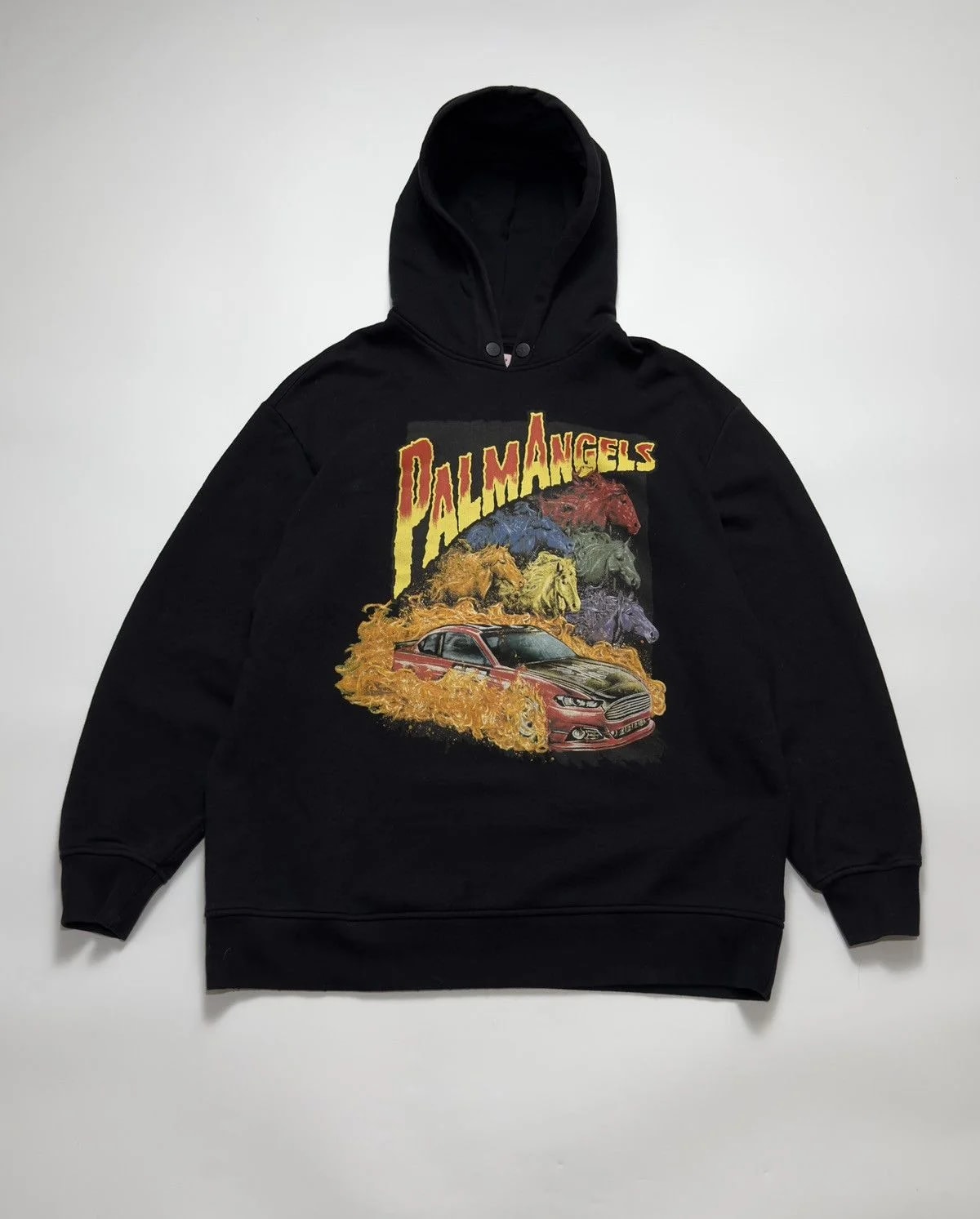 Palm Angels — Palm Angels Horsepower Hoodie — streetwear — resale