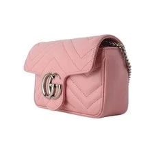 Gucci GG Marmont Matelassé Super Mini Crossbody 476433 134948921 2