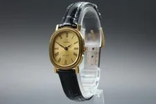 Vtg. 1974 [N ] Omega de Ville 511.0473 24mm Gold Manual Japan 3